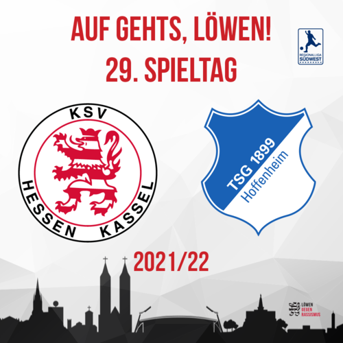 KSV Hessen Kassel TSG Hoffenheim II 20.03.2022 Auestadion, Kassel • Ticket kaufen bei tickets