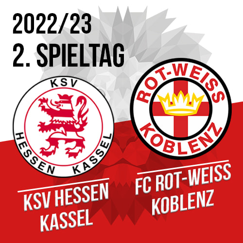 Tickets kaufen für KSV Hessen Kassel - FC Rot-Weiss Koblenz  am 14.08.2022
