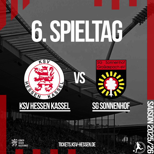 Tickets kaufen für KSV Hessen Kassel - SG Sonnenhof Großaspach am 06.09.2025