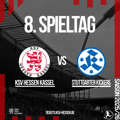 Tickets kaufen für KSV Hessen Kassel - SV Stuttgarter Kickers am 20.09.2025