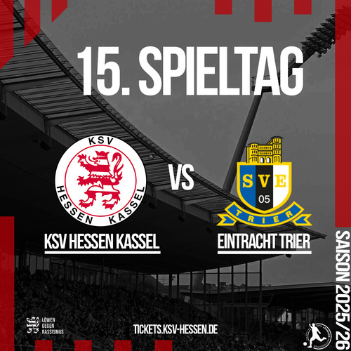 Tickets kaufen für KSV Hessen Kassel - SV Eintracht Trier am 02.11.2025