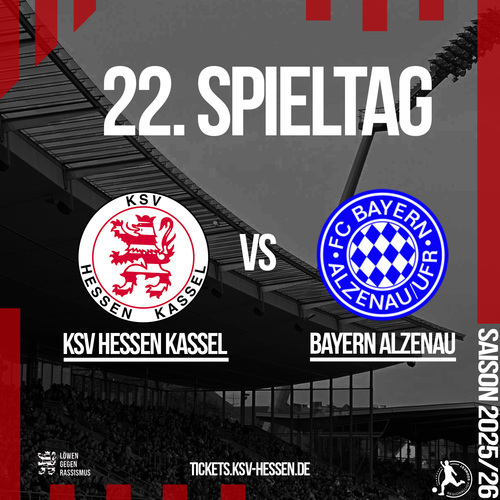 Tickets kaufen für KSV Hessen Kassel - FC Bayern Alzenau am 28.02.2026