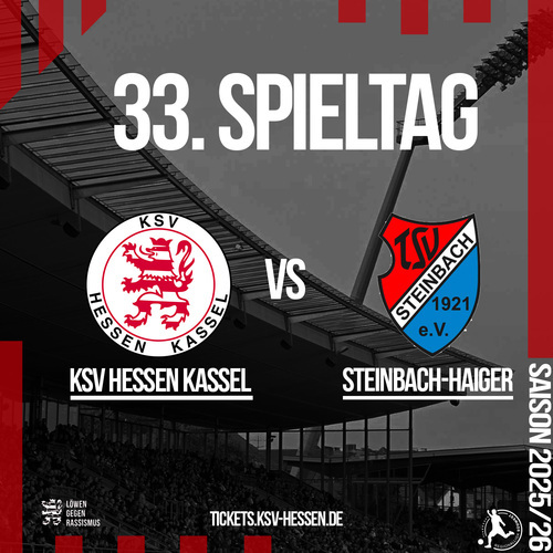 Tickets kaufen für KSV Hessen Kassel - TSV Steinbach Haiger am 09.05.2026